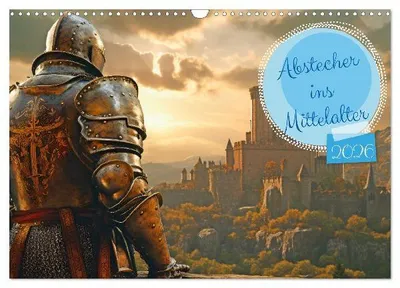 Produktbild von Abstecher ins Mittelalter (Wandkalender 2026 DIN A3 quer), CALVENDO Monatskalender