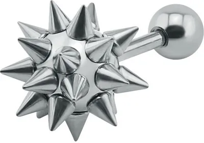 Obrázek produktu pro Náušnice TH-15317 - Stříbrné v punkovém stylu KP15317