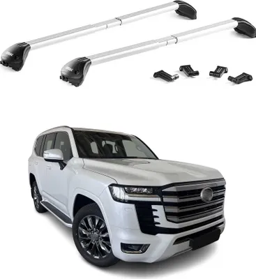 Produktbild von Dachträger für Toyota Land Cruiser J250 2024 Aluminium Silber 2tlg ABE