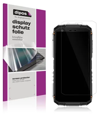 Produktbild von 4x Schutzfolie für Doogee Fire 3 Pro Mini Outdoor klar Displayschutzfolie Folie Display Schutz dipos