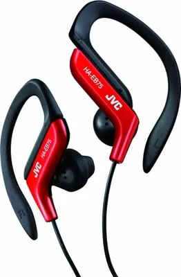 Produktbild von JVC HA-EB75-RN-U, Kabelgebunden, Sport, 16 - 20000 Hz, 13 g, Kopfhörer, Schwarz, Rot