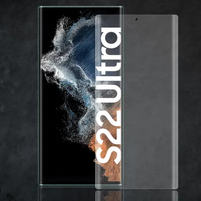 Produktbild von Panzer Schutzfolie für Samsung Galaxy S22 Ultra PET Schutz Folie Displayschutzfolie Panzerfolie