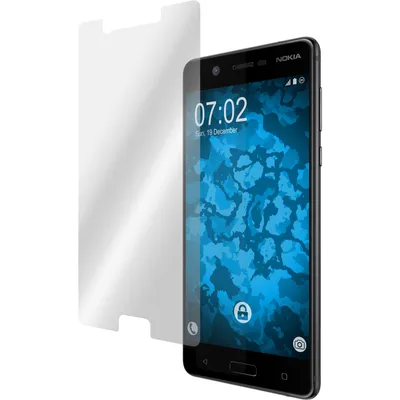 Produktbild von 2er-Pack PhoneNatic Displayschutzfolien klar  kompatibel mit  Nokia 5