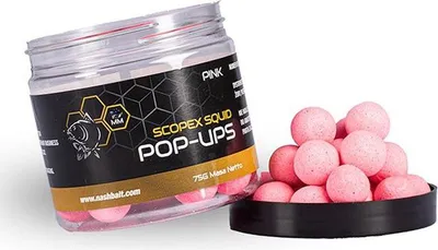 Produktbild von Nash Scopex Squid Pop Ups 12mm 75g Pink
