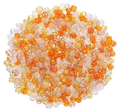 Glasperlen-Set, 2000 Stück, 3 mm, für DIY-Schmuck