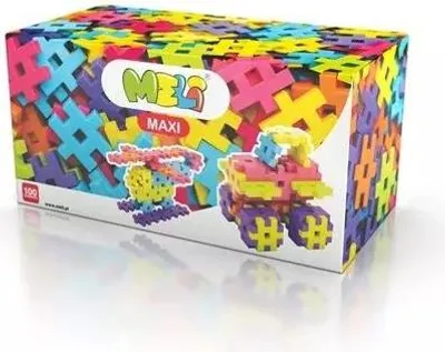 Zdjęcie produktu dla Klocki Meli Maxi - 100 elementów do kreatywnej zabawy