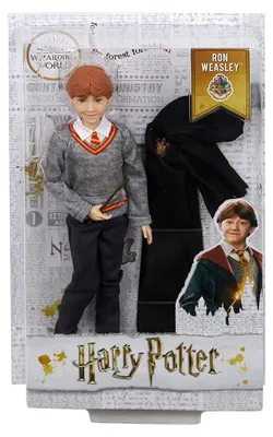 Produktbild von Mattel FYM52 - Harry Potter - Ron Weasley Spielfigur, 29 cm
