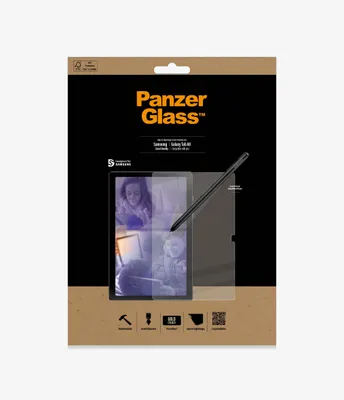 Produktbild von PanzerGlass ® Displayschutz Samsung Galaxy T A8, Samsung, Samsung - Galaxy Tab A8.0, Trockene Anwendung, Kratzresistent, Schockresistent, Transparent, 1 Stück(e)