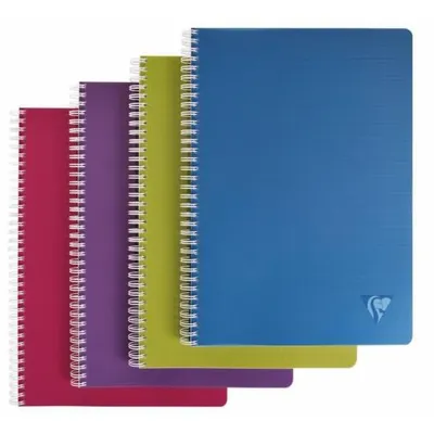 Immagine prodotto di Quaderno a spirale A4 PP Linicolor 90 fogli, 90g, a righe con margine