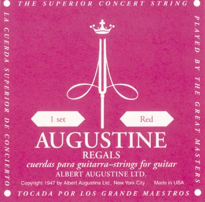 Produktbild von Augustine Regal Red Medium, Gitarre, Nylon, Klassisch, 6 Stück(e)