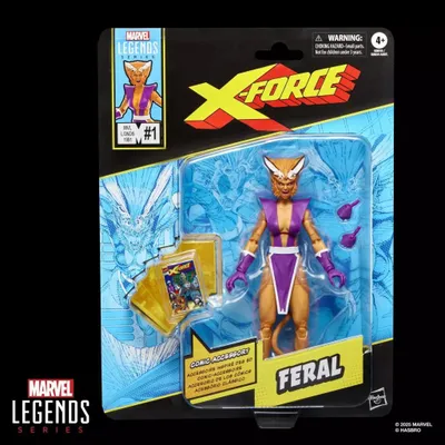 Image de Marvel Legends Feral – Figurine X-Force 15 cm