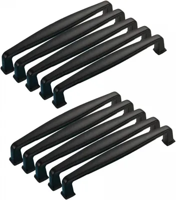 Produktbild von Möbelgriff, 160 mm Lochabstand, 10 Stück, Küchenschranktürgriff, Schlafzimmer