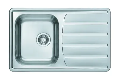 Produktbild von Alveus Zoom Maxim - Spüle, 790x500 mm, Edelstahl 1108173