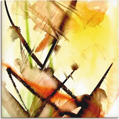 Produktbild von ARTland Leinwandbild Lichtklang Größe: 40x40 cm