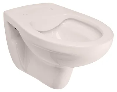 Produktbild von Calmwaters® Hänge WC spülrandlos in Pergamon, Wand-WC mit Abgang waagerecht, Tiefspül WC ohne Spülrand, Tiefspüler wandhängend, Wandtoilette aus Sanitärkeramik, 08AB6147