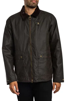 Produktbild von Barbour Kurze Bedale Wachsjacke, Grün L