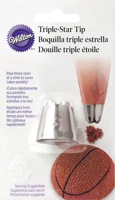 Produktbild von Wilton Decorating Tip Triple Star #2010