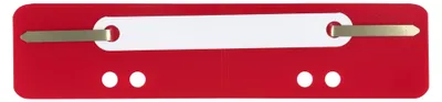 Imagen del producto de ELBA 100555016 Heftstreifen PP rot kurz 35 x 150 mm PP-Deckleiste
