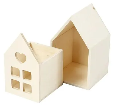 Productafbeelding van Houten Huis Met Lade