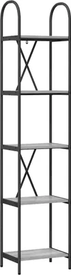 Obrázek produktu pro Regál vidaXL, 5 úrovní, 40 x 30 x 183 cm, materiál: dřevotříska