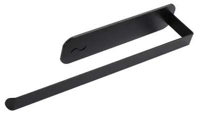 Magnetischer Küchenrollenhalter, schwarz, 30,8 cm, ohne Bohren