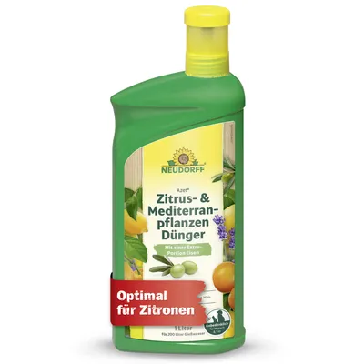 Produktbild von Neudorff Azet Zitrus- & Mediterran PflanzenDünger – 100% natürlicher  Dünger