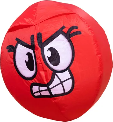 Obrázok produktu pre Skákací návlek Windsock HQ Bouncing Moodeez Angry 126369 Červený 60 cm