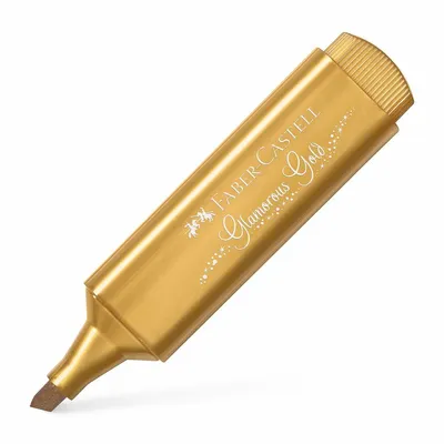 Obrázok produktu pre Zvýrazňovač Faber-Castell Textliner 46 Gold (10 kusov)