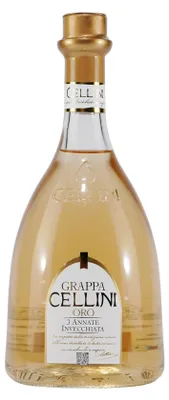 Produktbild von Grappa Cellini Oro 3 Annate 700ml 38% Vol.