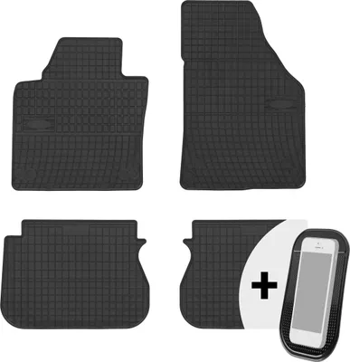 Produktbild von Gummimatten Auto Fußmatten Automatten Passgenau 4-teilig Set - passend für VW Caddy ab 2004