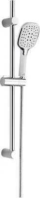 Produktbild von Design Brauseset mit Duschstange Chrom