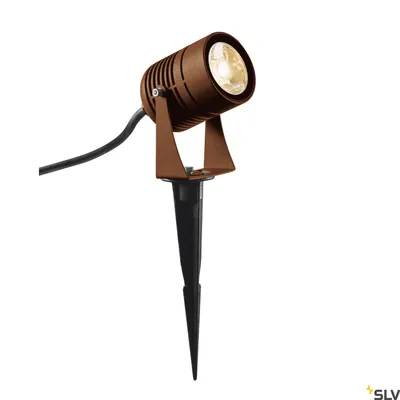 Obrázek produktu pro LED Spike Venkovní světelný bodový reflektor IP55 3000K 40° rezavý