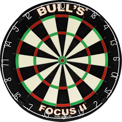 Produktbild von Bull's Focus II Bristle Board Wettkampf - Dartscheibe
