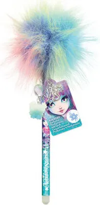 Image de Stylo à bille parfumé avec pompon - Vanille Isadora Étoiles nébuleuses