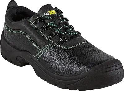 Produktbild von BIG Arbeitsschutz teXXor S3-Sicherheitshalbschuhe AUXERRE, Erwachsener, Sicherheitsschuhe, Schwarz, Grün, S3, SRC, Schnürverschluss, CE