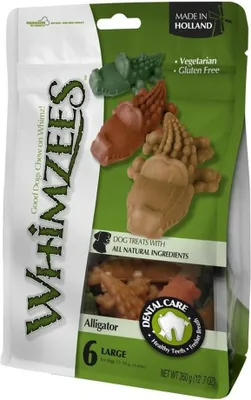 Produktbild von Whimzees Krokodil L 360 g