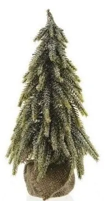 Produktbild von Minibaum Tannenbaum Indoor Jutesack D.12cm H.20cm grün