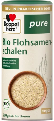 Zdjęcie produktu dla Doppelherz organiczne łuski psyllium czysty proszek 200 g