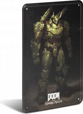 Zdjęcie produktu dla Tabliczka metalowa Doom - Atlan