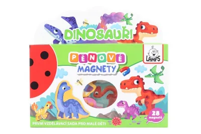 Zdjęcie produktu dla Magnesy piankowe Dinozaury