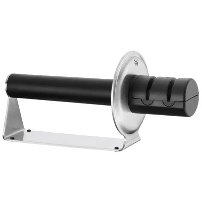 Produktbild von WMF Messerschärfer, Keramik, Schwarz, Edelstahl, 90 x 180 x 90 mm