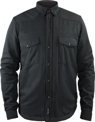 Produktbild von John Doe Lumberjack Basic Motorrad Hemd, anthrazit/schwarz, XS