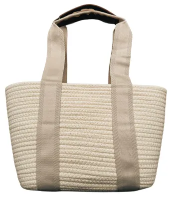 Immagine prodotto di Omgoods - Borsa da spiaggia in tessuto, realizzata in misto cotone, per donna