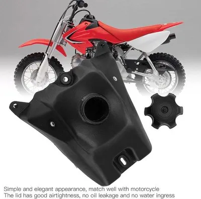Zdjęcie produktu dla Czarny zestaw zbiornika paliwa do motocykla terenowego