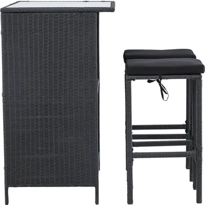 Produktbild von Venture Design, Gartenmöbel-Sets, Knock, Schwarz