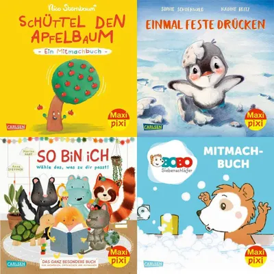 Image de Maxi-Pixi-Box 110: Bilderbücher zum Mitmachen (4x5 Exemplare)