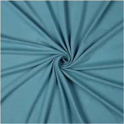 Jersey-Stoff Viskose (Bambus-Zellstoff) 0,5 x 1,45 m Bambus-Jersey Meterware hellblau