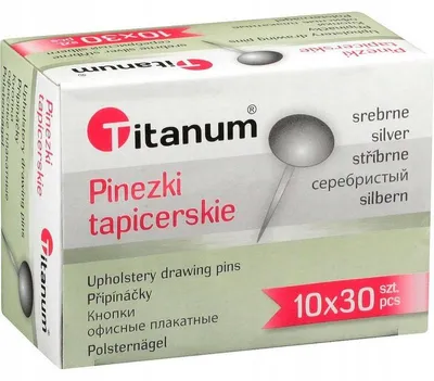 Produktbild von Titanum Polsternägel 82785 30 Stück 14.5mm Stift