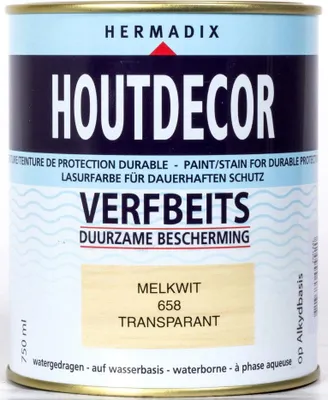 Produktbild von Holzdekor 658 milchig weiß 750 ml Hermadix