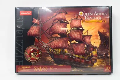 Zdjęcie produktu dla Puzzle 3D Zemsta Królowej Anny Wersja Jubileuszowa